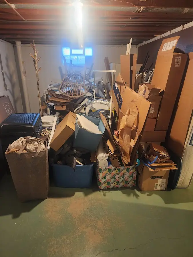 Roll-off dumpster container at job site for Construction Dumpster Rental in Moab